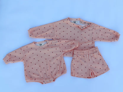 Waffle Bubble Romper