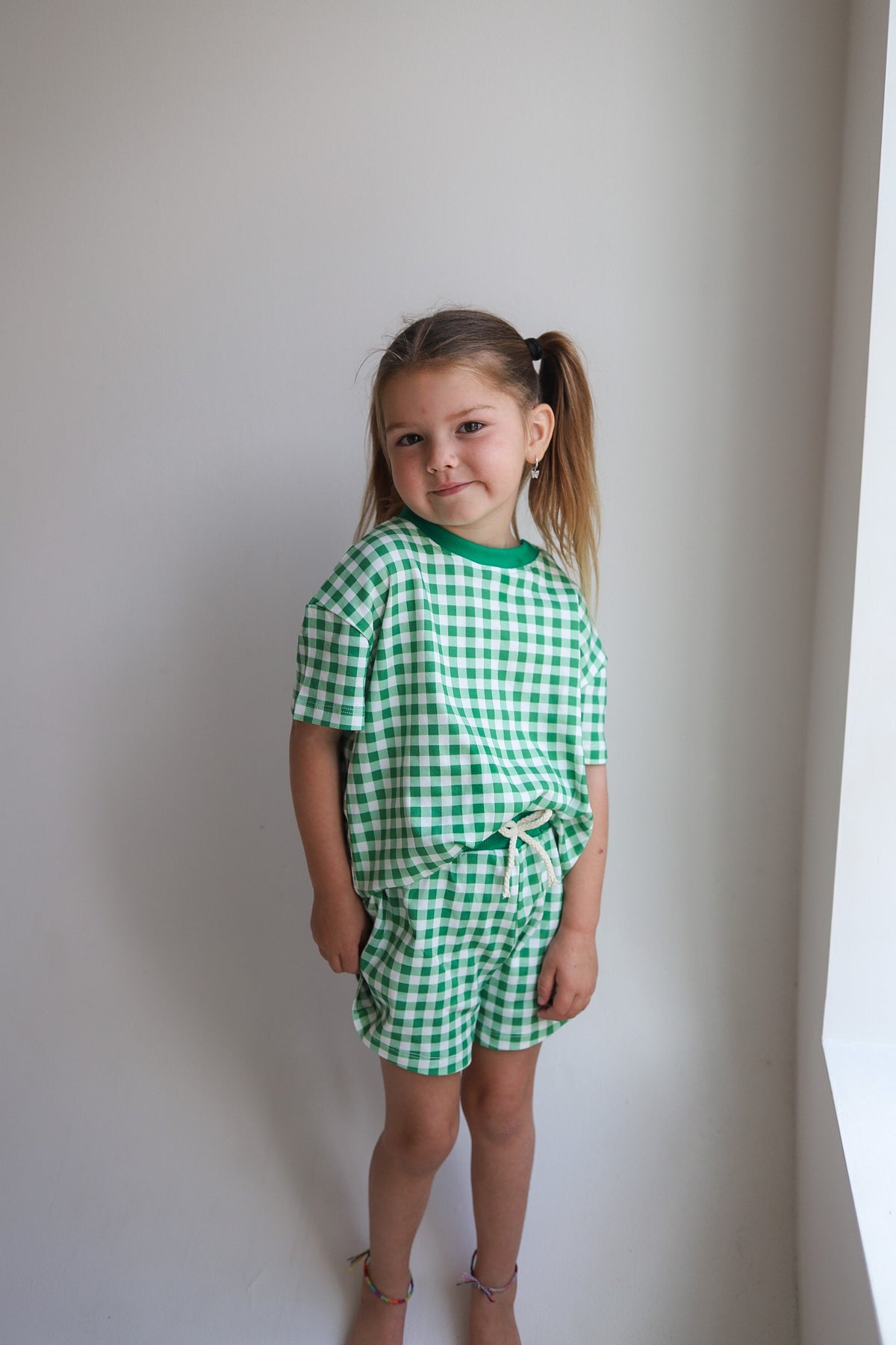 Gingham Short Set