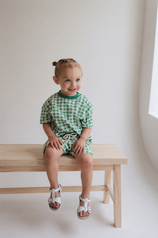 Gingham Short Set