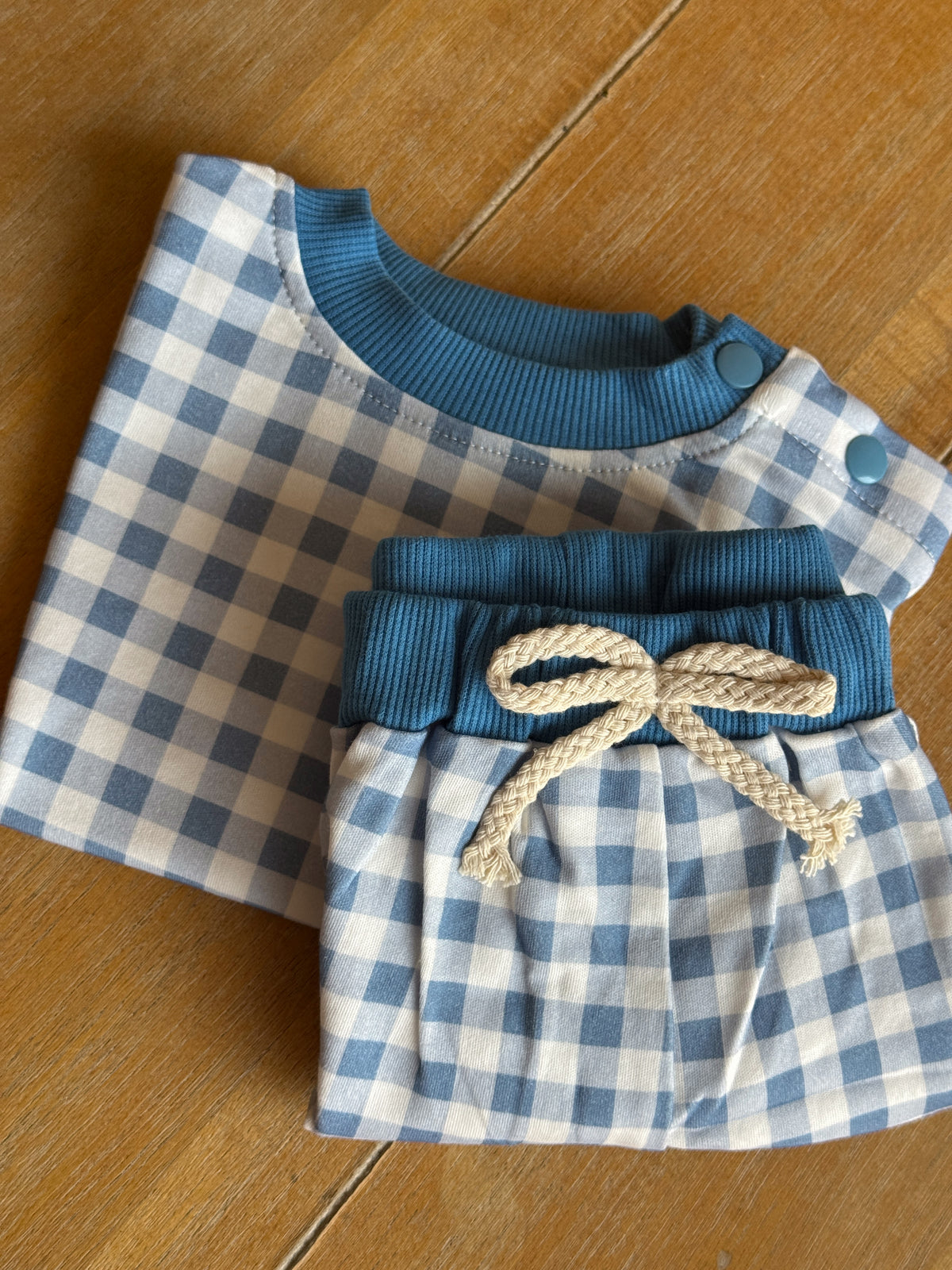 Gingham Short Set