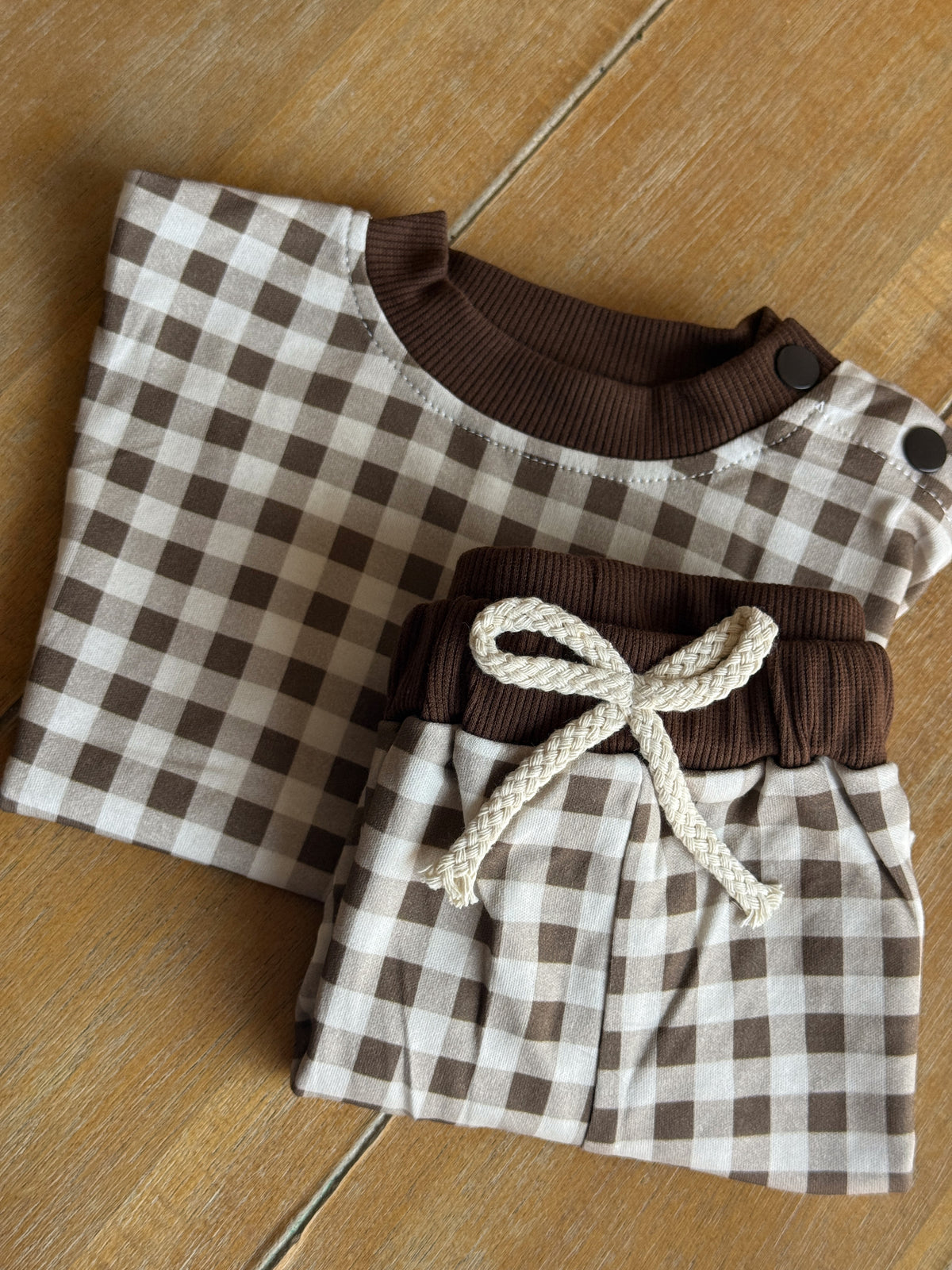 Gingham Short Set
