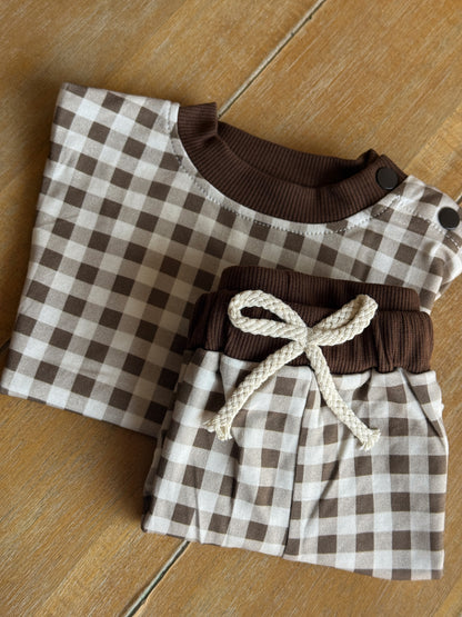 Gingham Short Set