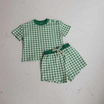 Gingham Short Set