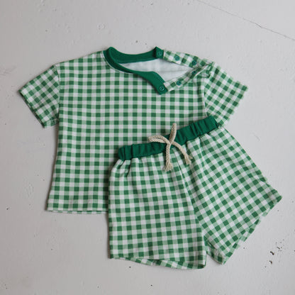 Gingham Short Set