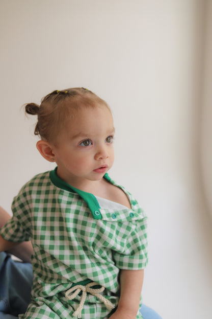 Gingham Short Set